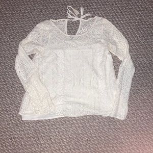 XS Hollister boho long sleeve top